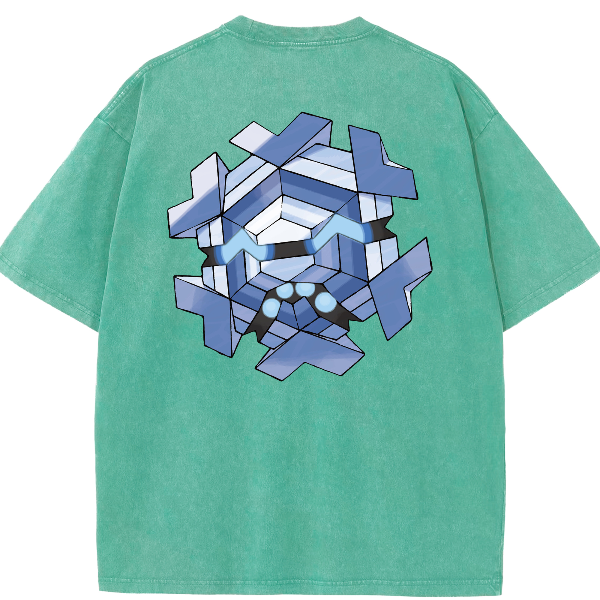 （画像用） ポケットモンスター Pokémon 綿100% ヴィンテージ風 半袖Tシャツ（背面プリント）
